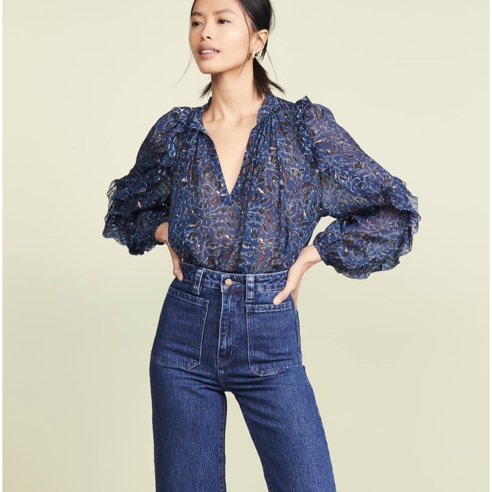 Ulla Johnson Atiya Blouse Top - Picture 1 of 11